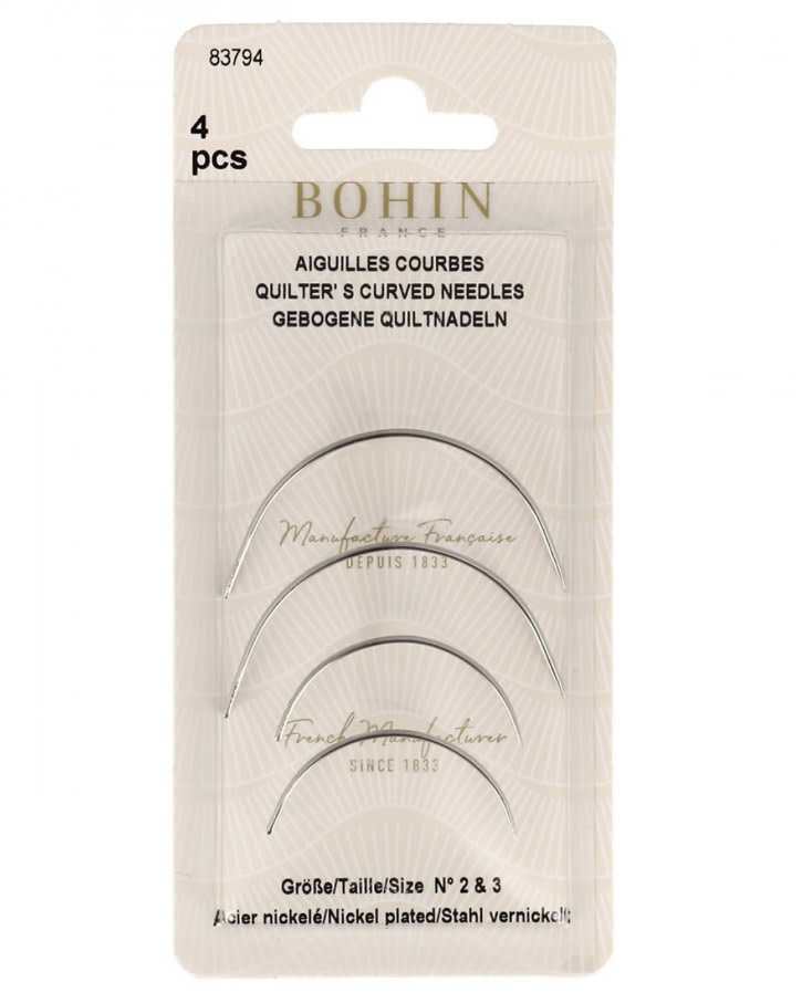 Bohin Between Quilting Big Eye Needles Size 10