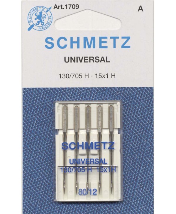 eQuilter Schmetz Chrome Universal Machine Needles - Size 80/12