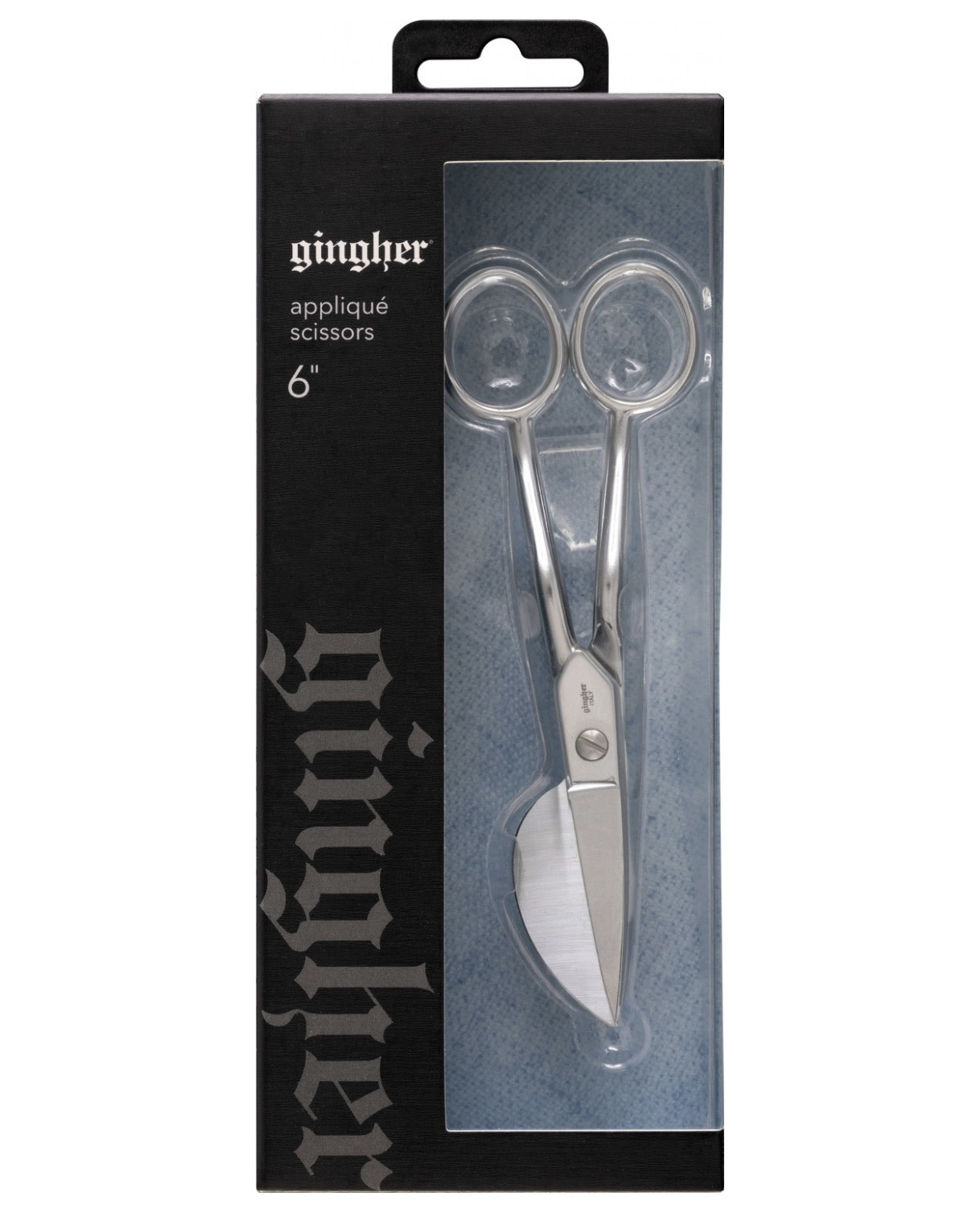 Gingher Scissors - Knife Edge Chrome - 4 - 743921411134