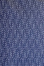 Art Gallery Fabric Casted Loops Printed Denim