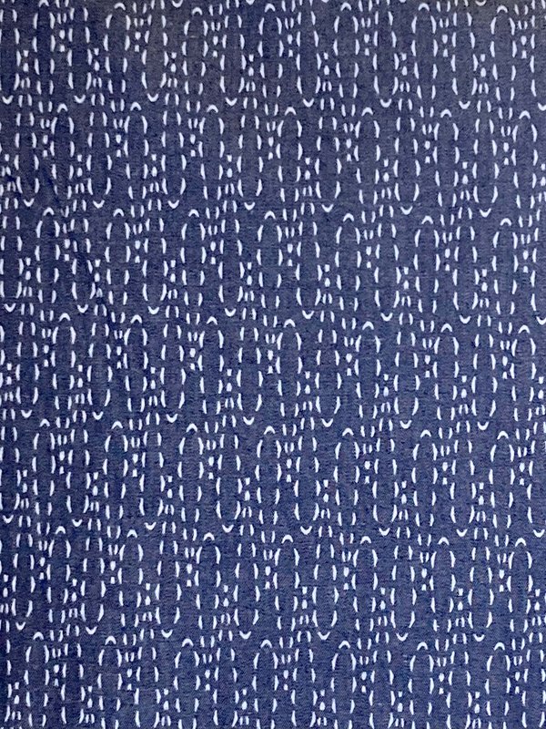 Art Gallery Fabric Casted Loops Printed Denim
