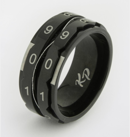Knitters Pride Row Counter Ring black 11