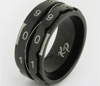 Row Counter Ring black 11