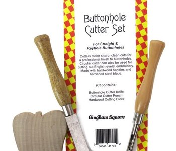 Buttonhole Cutter Set