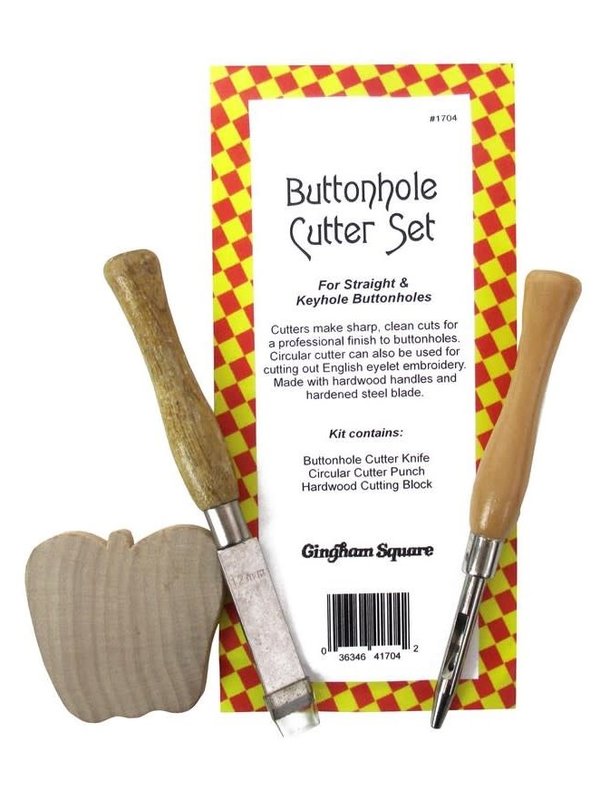 Buttonhole Cutter Set
