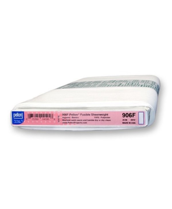 Pellon Bi-Stretch Lite Lightweight Fusible Interfacing-White 20X25yd