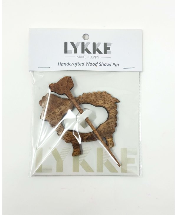 Lykke Oval Shawl Pin (Mango)