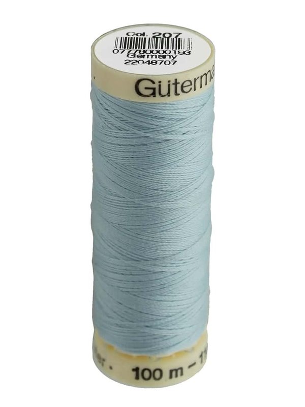 Gutermann Sew-All Purpose Polyester Thread 110 yd 207 echo blue
