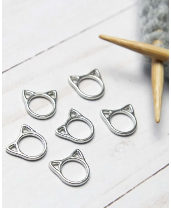 Cat Ears Closed Ring Stitch Markers