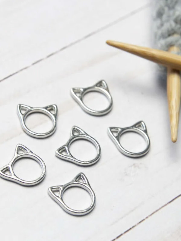 Fox & Pine Cat Ears Closed Ring Stitch Markers