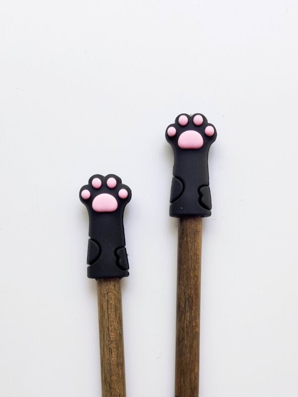 Minnie & Purl Stitch Stoppers Cat Paws black