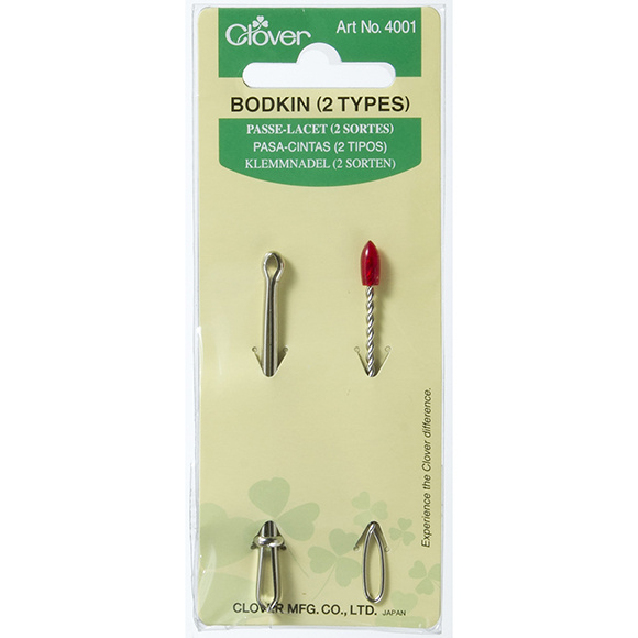 Bodkin Clover Bodkin Set of 2 Different Types for Pulling Elastic