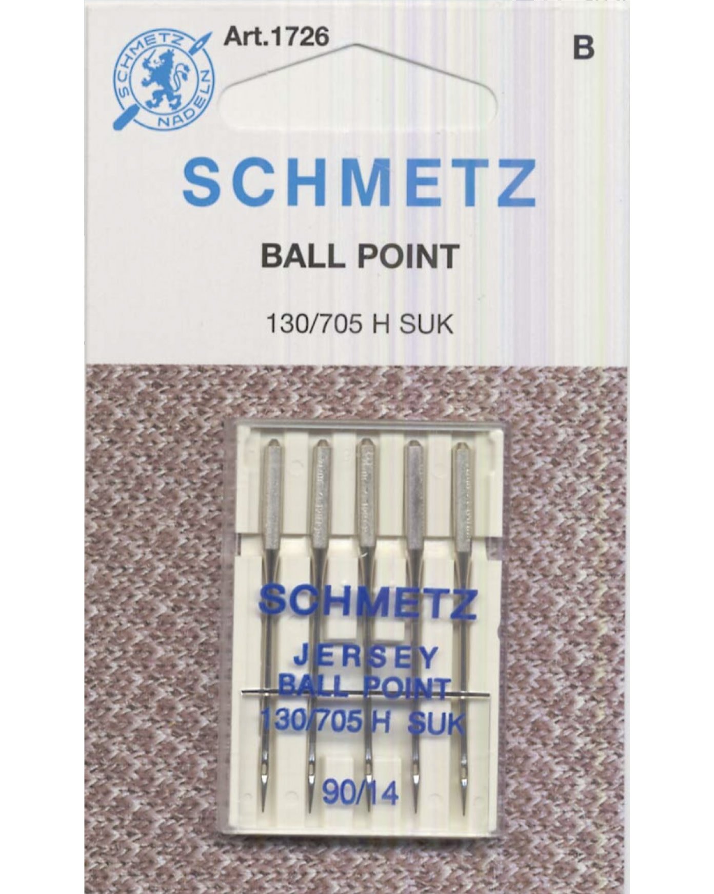 Sewing Machine Needles Jersey/Ballpoint 90/14