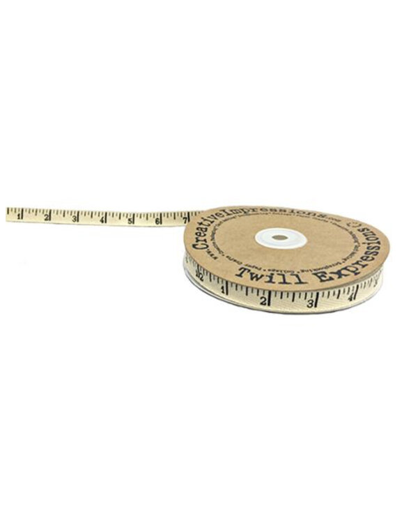 Cloth Tape Measurer 1 Yard in Yellow, or White Cloth Fabric Woven