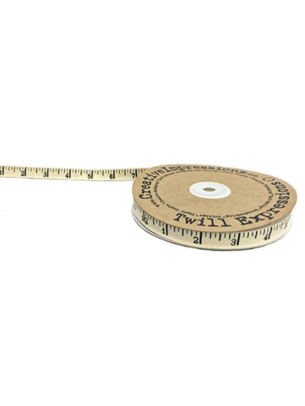 Antique Ruler Twill Tape by the yard