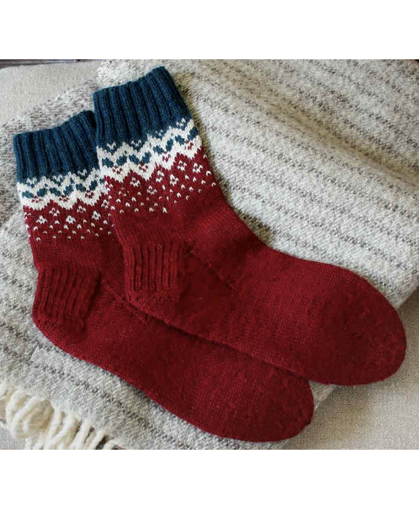 Festive Mistletoe Sock Kit