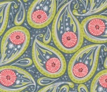 Dandi Duo Paisley Graphite