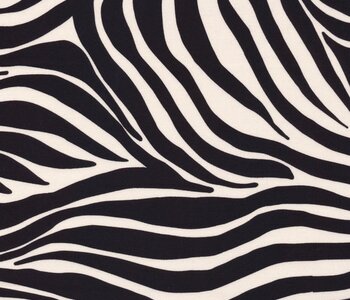 Zebras Stripes Black