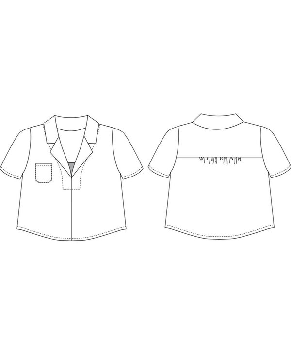 The Donny Shirt Pattern - sizes xs-7x