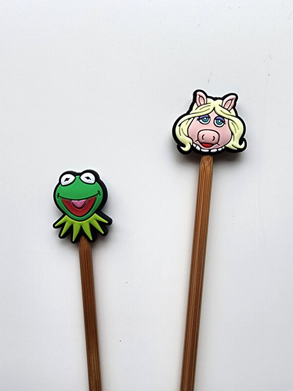 Minnie & Purl Stitch Stoppers Kermit and Piggy