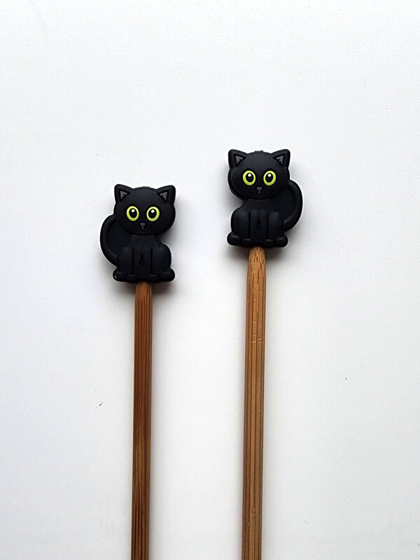 Minnie & Purl Stitch Stoppers Black Cat