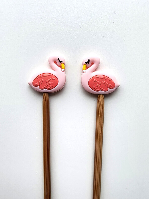 Minnie & Purl Stitch Stoppers Flamingos