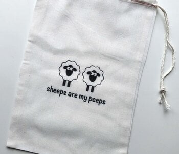 Sheeps Are My Peeps Project Bag