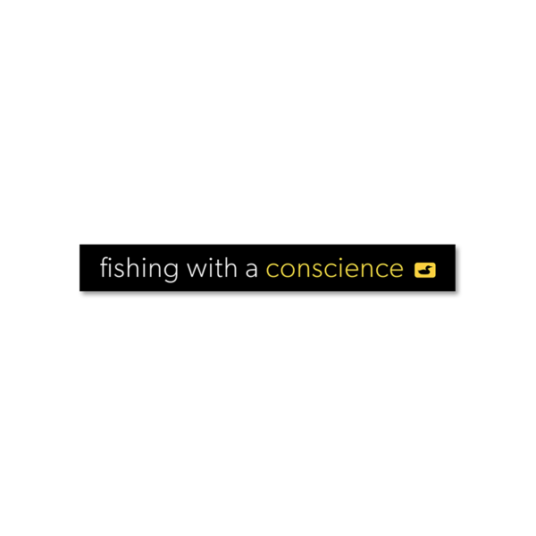 LOON OUTDOORS Fishing With A Conscience Sticker