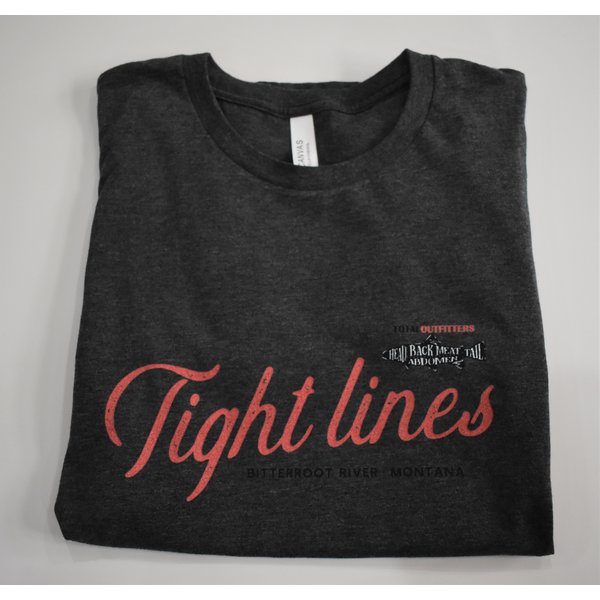 TOTAL OUTFITTERS TIGHT LINES UNISEX CREWNECK TEE
