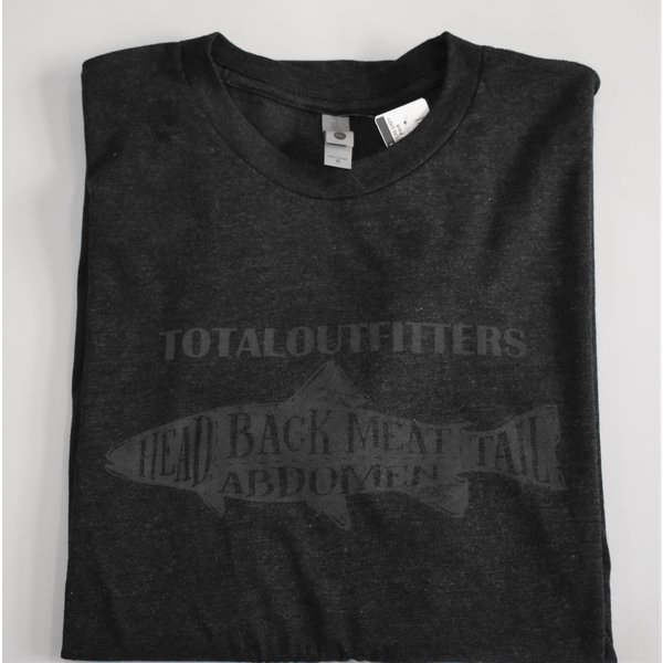 TOTAL OUTFITTERS GREY LOGO T-SHIRT