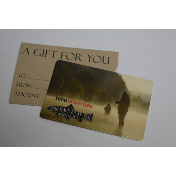 TOTAL OUTFITTERS GIFT CARDS