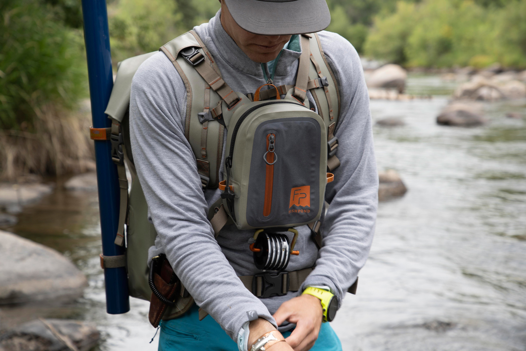 FISHPOND THUNDERHEAD CHEST PACK - Shale (PACK ONLY)