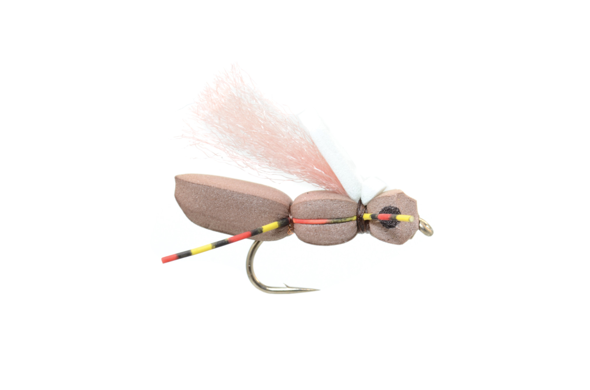 Hopper Black S10 Fishing Fly, Dry Flies