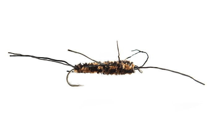 Montana Fly Company MFC Flexi Girdle Bug Coffee / Black S6  [Single]