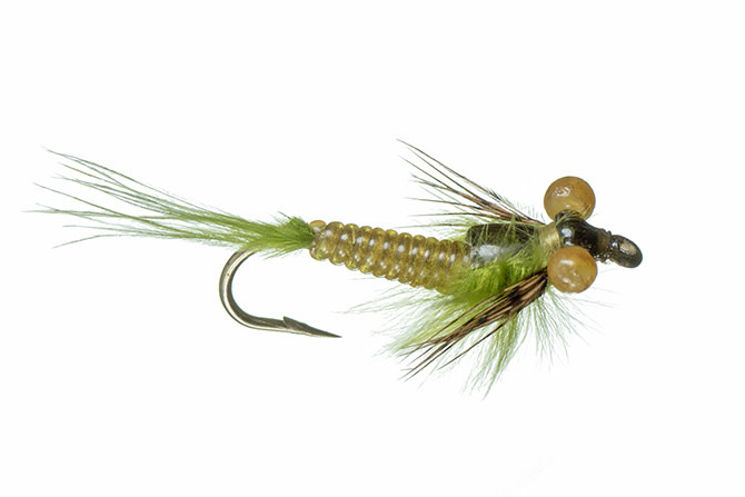 Montana Fly Company MFC Swimming Damsel Light Olive S12  [Single]