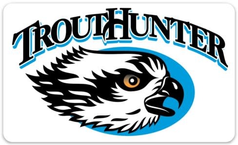 TROUTHUNTER Trout Hunter Osprey Logo Sticker