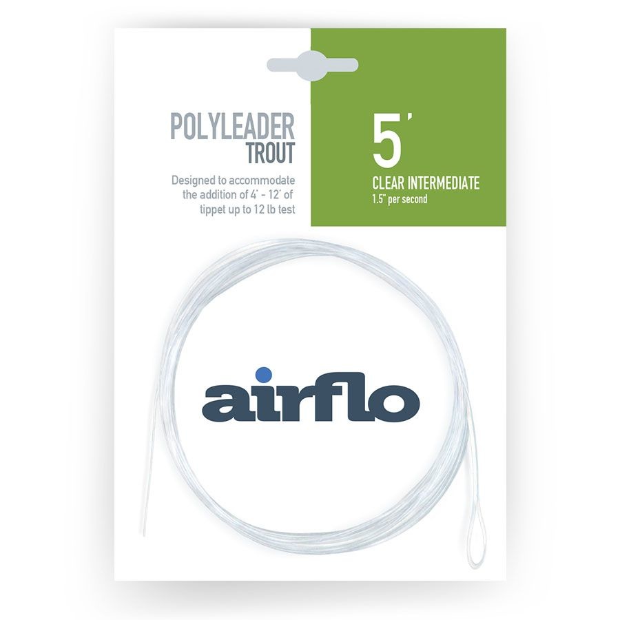 AIRFLO AIRFLO POLYLEADER TROUT - 5'