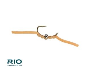 RIO Products RIO Squirmy Wormy TB Tan S10  [Single]