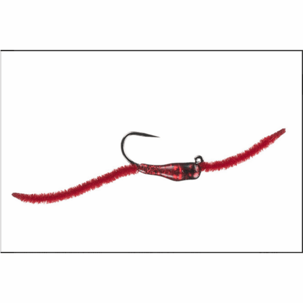 MFC Jake's Depth Charge Jig Worm Red S10 3.3 mm   [Single]