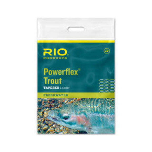RIO POWERFLEX TROUT LEADERS 7.5 FT - 3 PACK