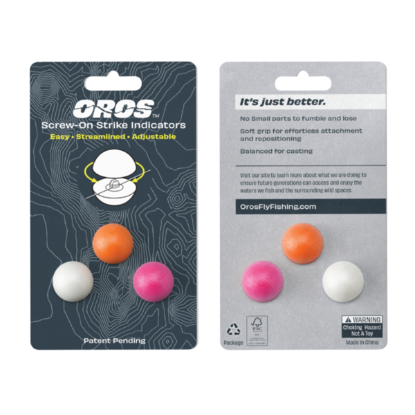 OROS SCREW-ON STRIKE INDICATORS - Multi-Color - Total Outfitters