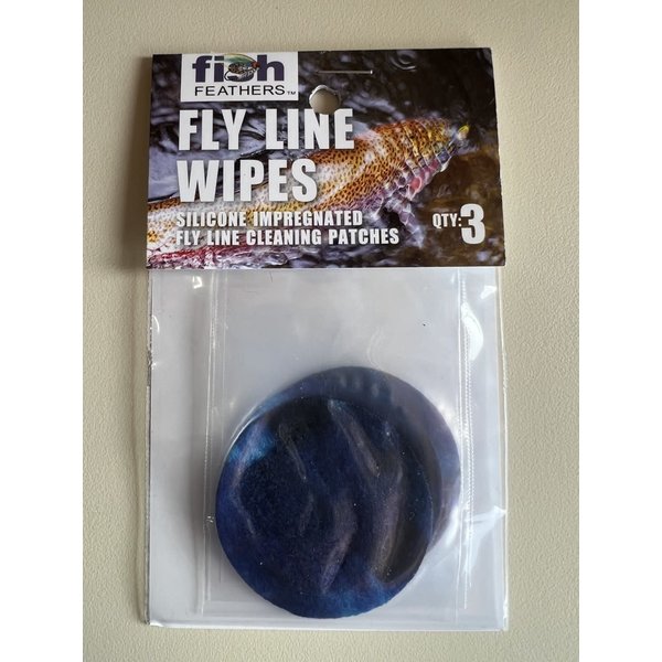 FISHFEATHERS- Fly Line Cleaning Wipes (Reusable)
