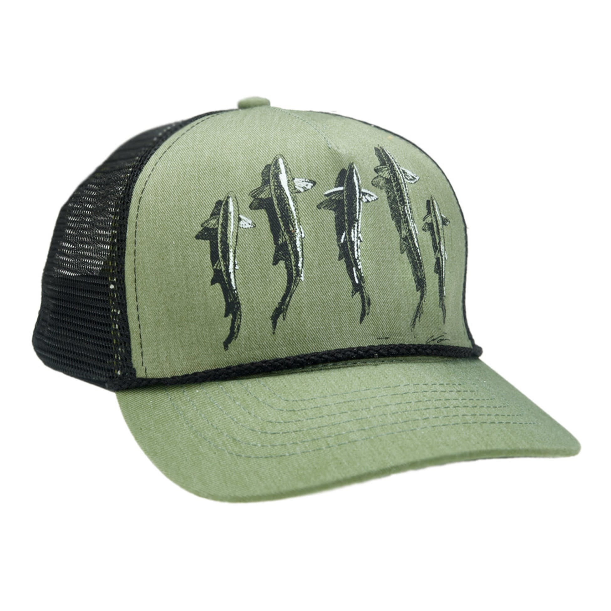REPYOURWATER Trout Country Hat 5 Panel 