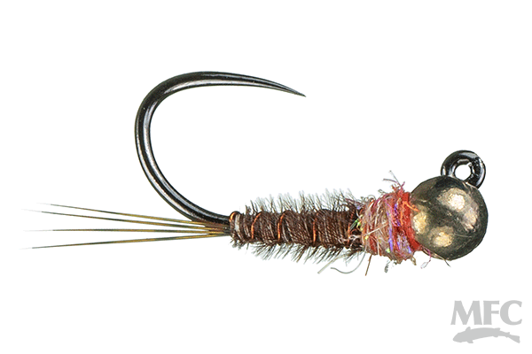 Montana Fly Company MFC Barbless Jig Frenchie Nymph  Original S12  3.8 mm [Single]