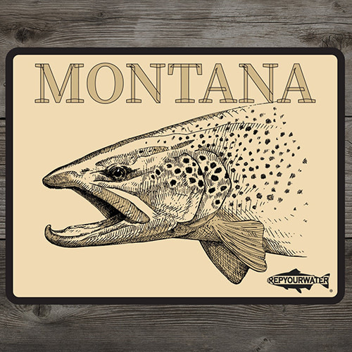 REP YOUR WATER REP YOUR WATER Montana Artist's Reserve Sticker
