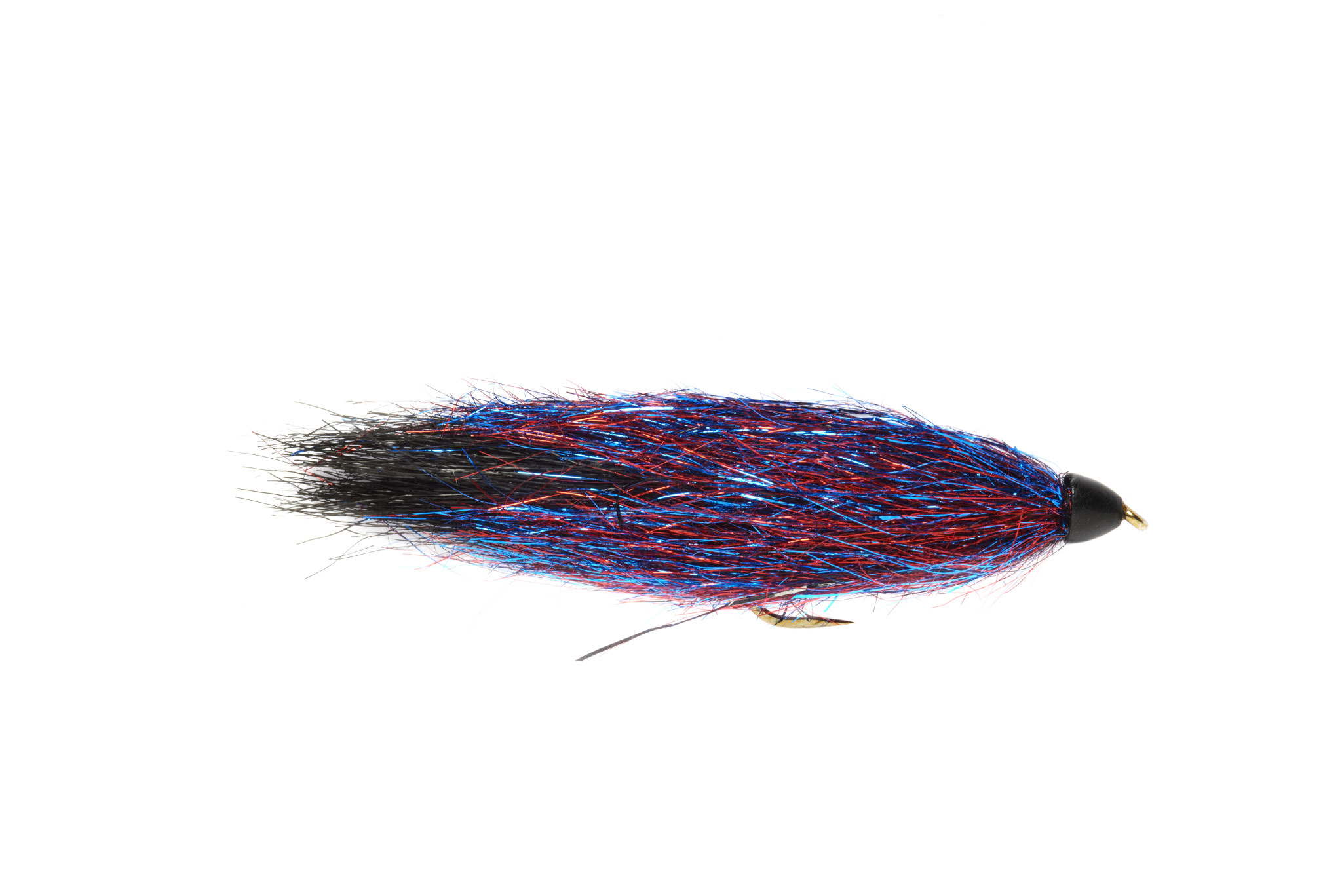 FULLING MILL FM Flagler's Frozen Fox Streamer - Black S8 [Single]