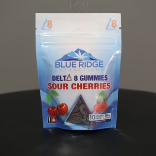 Blue Ridge Extractions Delta 8 50mg Gummies