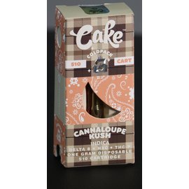 Cake Coldpack 1g vape cart Cannaloupe Kush