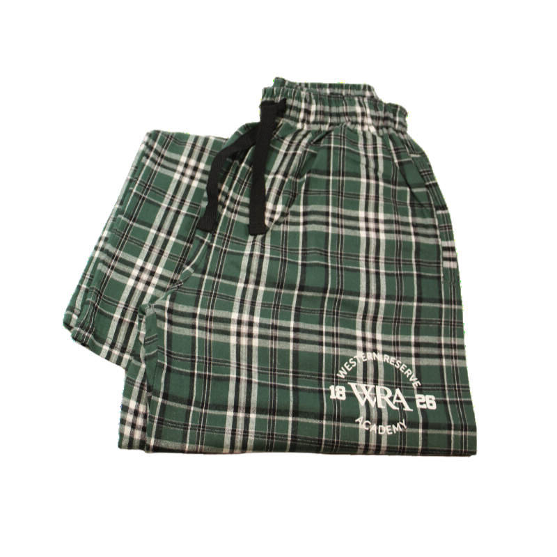 Flannel Pants Youth Pennant Western Reserve Academy