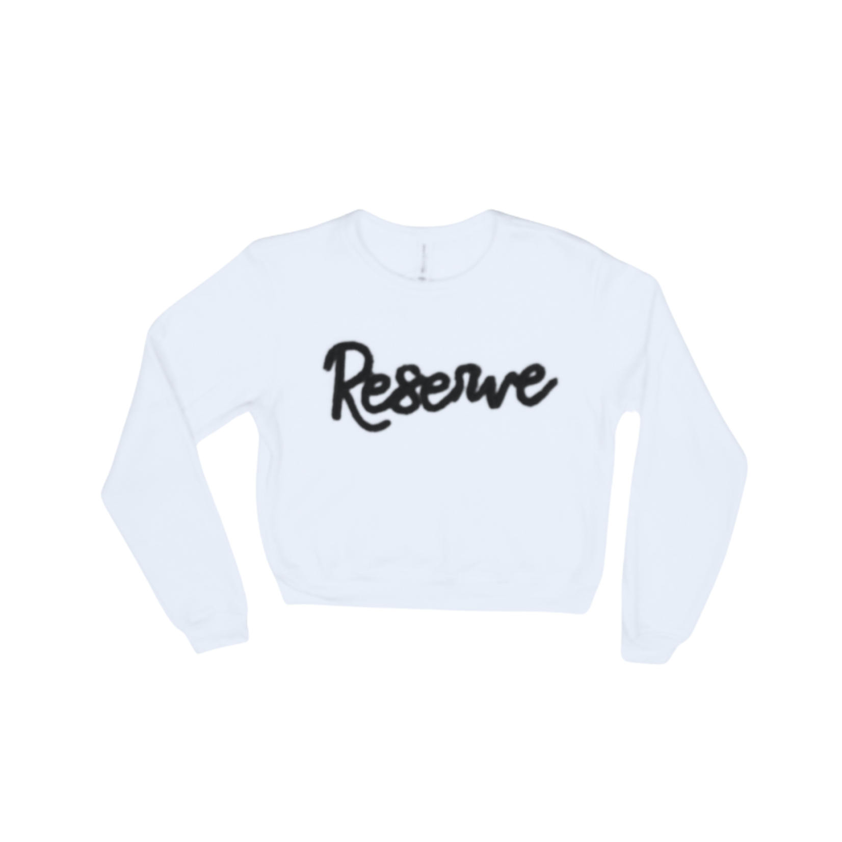 Magnolia Blu Women's White Crew Sweatshirt #8